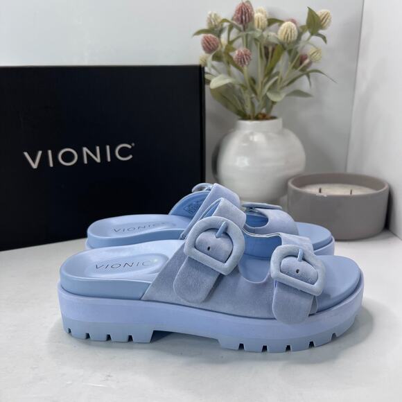 Vionic Capitola Skyway Slide Sandals Shoes I9865L2400 Women's 5 Medium NWB - Picture 3 of 10